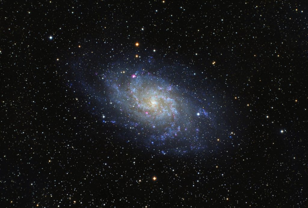 M 33 – Galassia nella Costellazione del Triangolo