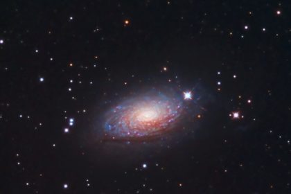 M 63 Sunflower Galaxy - Hunting Dogs Constellation