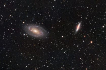 M 81 & M 82 – Bode’s Galaxy and Cigar Galaxy