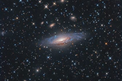NGC 7331 GALASSIA NELLA COSTELLAZIONE DI PEGASO / NGC 7331 GALAXY IN THE COSTELLATION OF PEGASUS