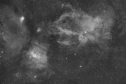 NGC 7635 (NEBULOSA BOLLA) SH2-157 NEBULOSA CHELA DI ARAGOSTA
