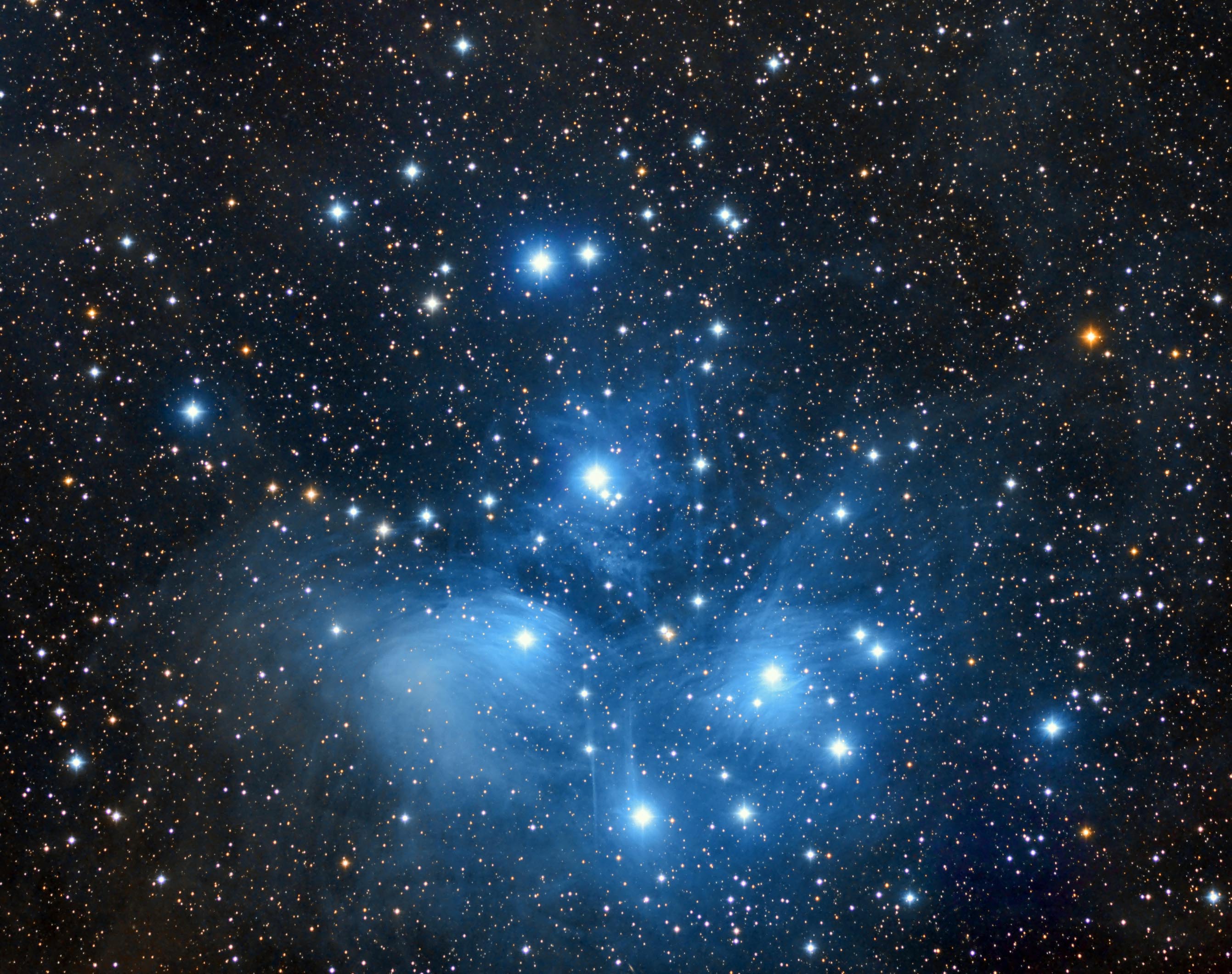 M 45 – Ammasso delle Pleiadi